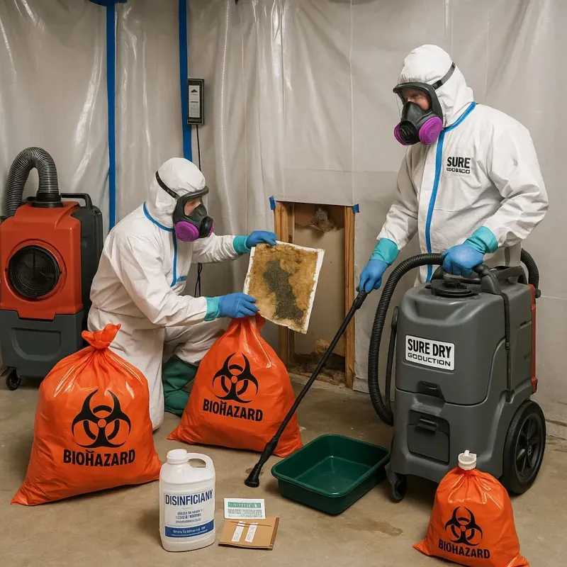 Contaminated Water Handling Protocols process in Brunswick County, VA