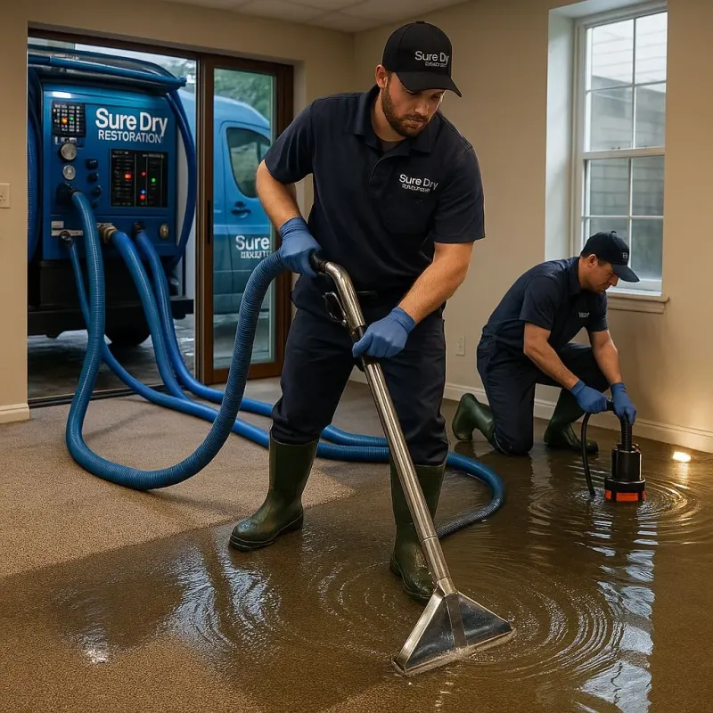Water Extraction and Removal process in Brunswick County, VA